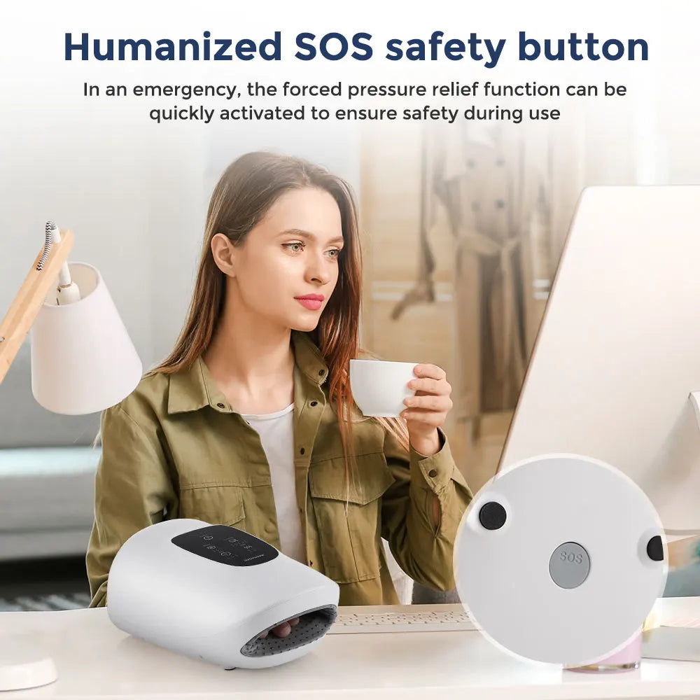 WIRELESS ELECTRIC HAND MASSAGER