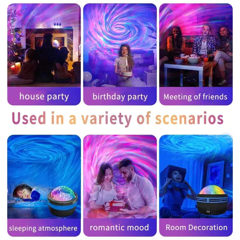 LED GALAXY ILLUMINATION PROJECTOR