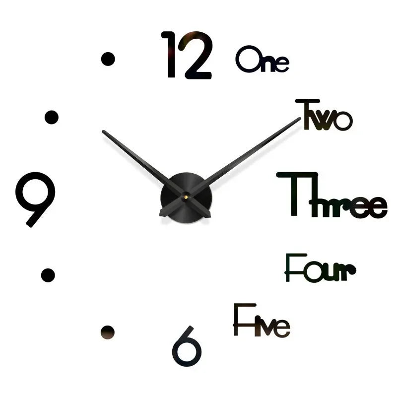 DIY MODERN WALL CLOCK