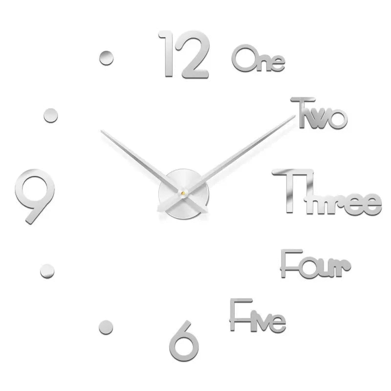 DIY MODERN WALL CLOCK