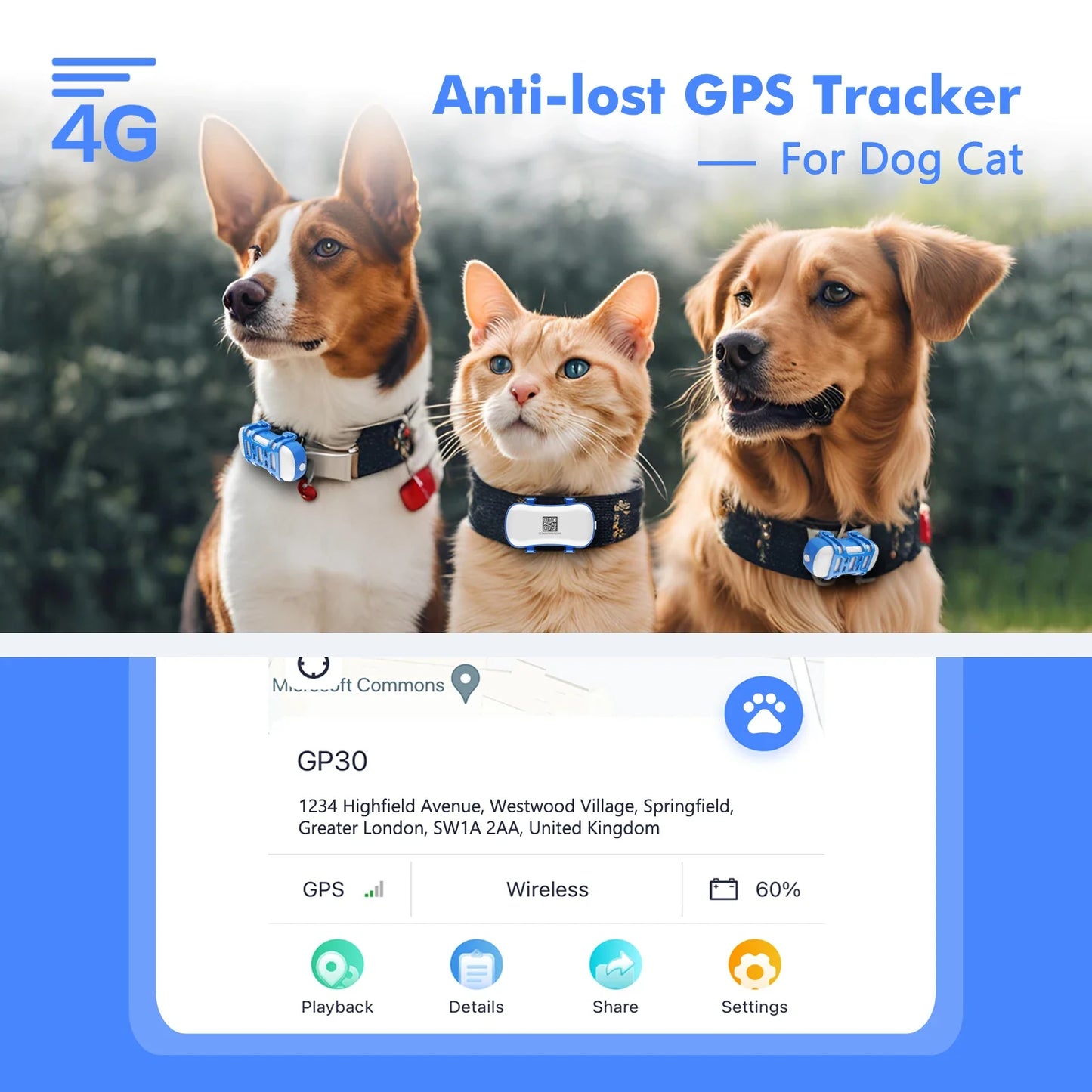 TRACKING DEVICE FOR PETS