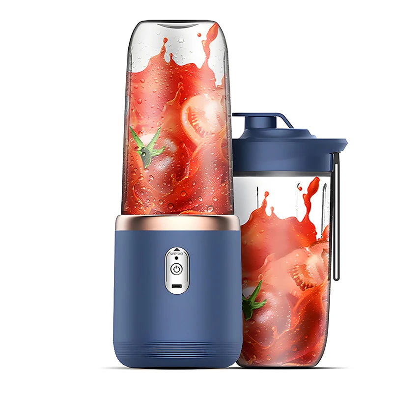 PORTABLE BLENDER WITH MULTIFUNCTIONAL 6 BLADES