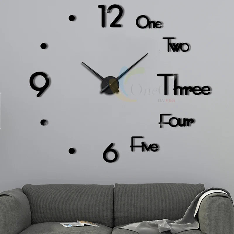 DIY MODERN WALL CLOCK