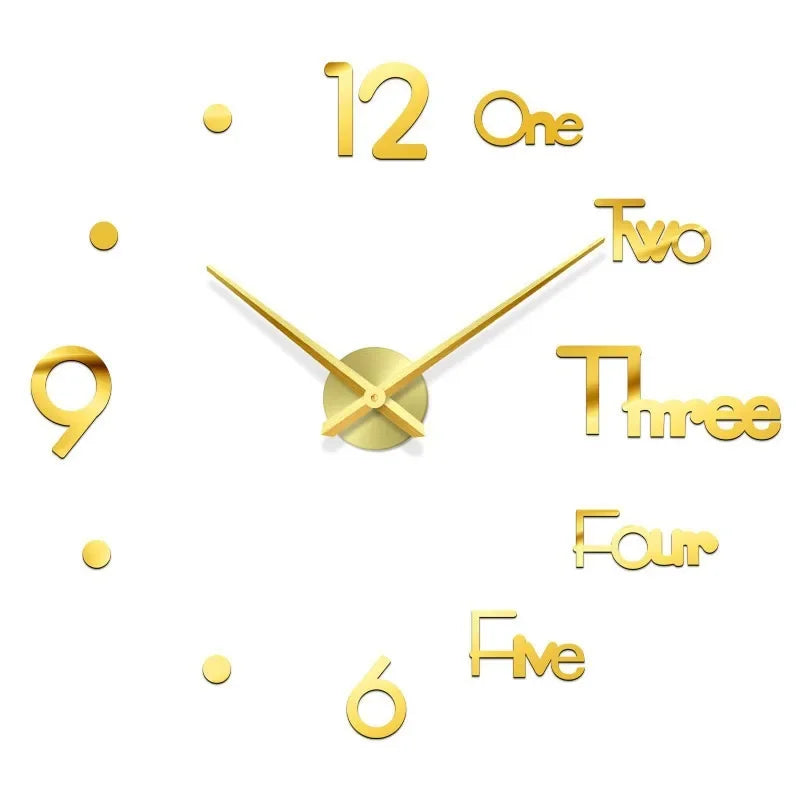 DIY MODERN WALL CLOCK