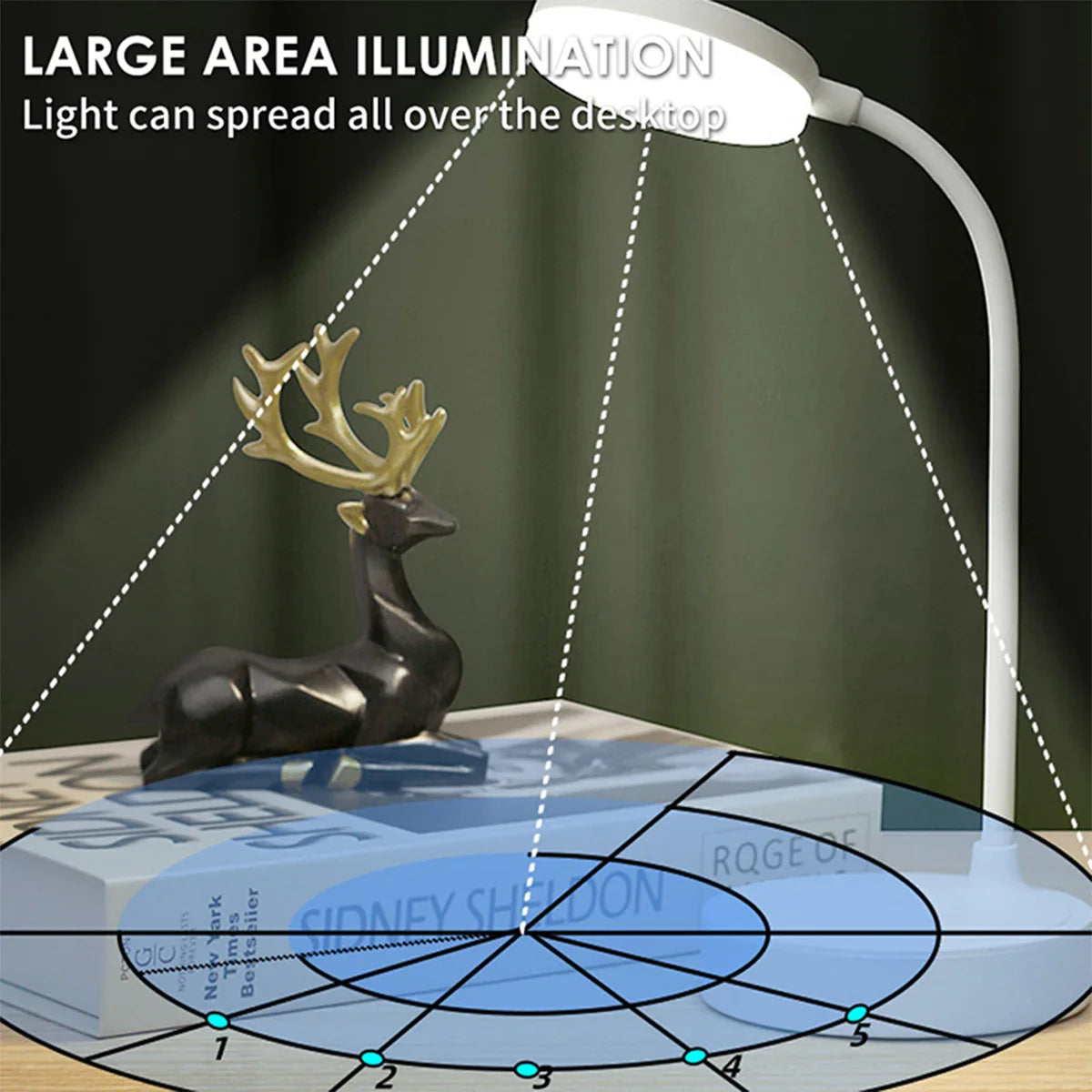 Portable LED Desk Lamp