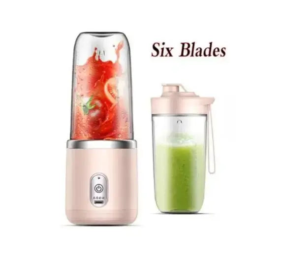 PORTABLE BLENDER WITH MULTIFUNCTIONAL 6 BLADES