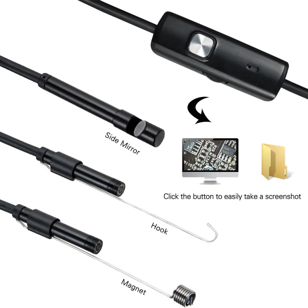 ENDOSCOPE CAMERA IP67 FOR MOBILE & PC