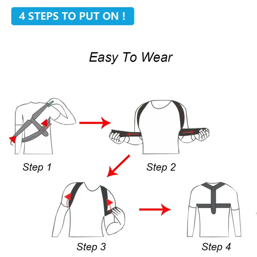 BACK POSTURE CORRECTION BELT