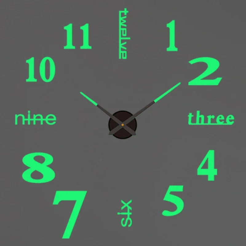 DIY MODERN WALL CLOCK