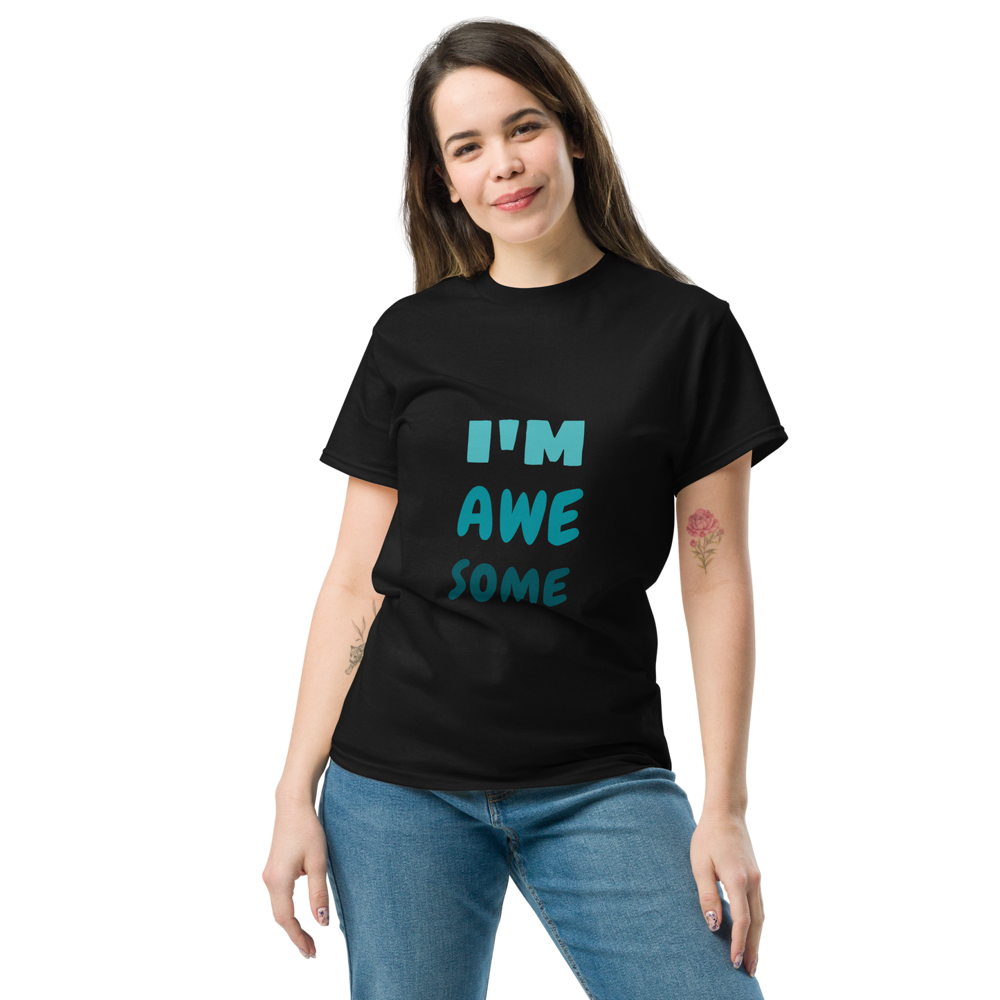 Unisex classic motivational tees