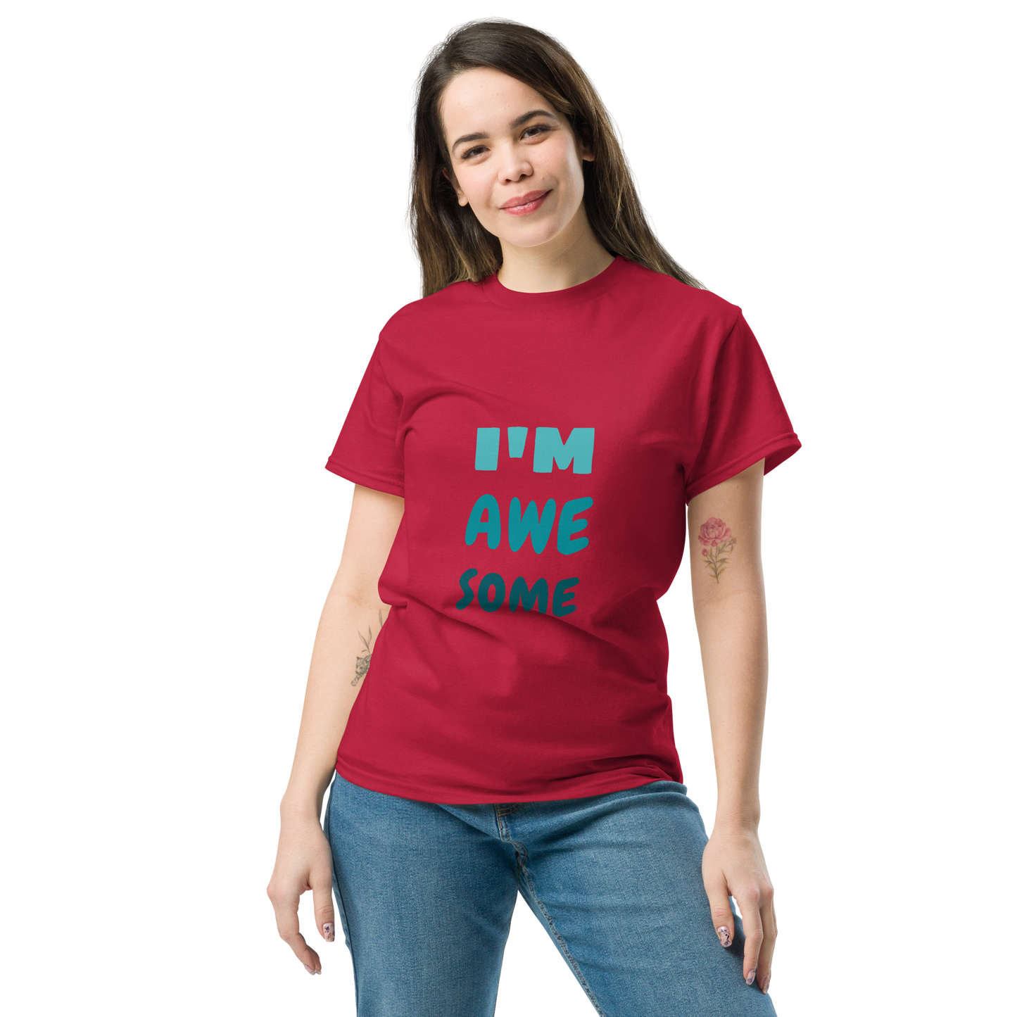 Unisex classic motivational tees