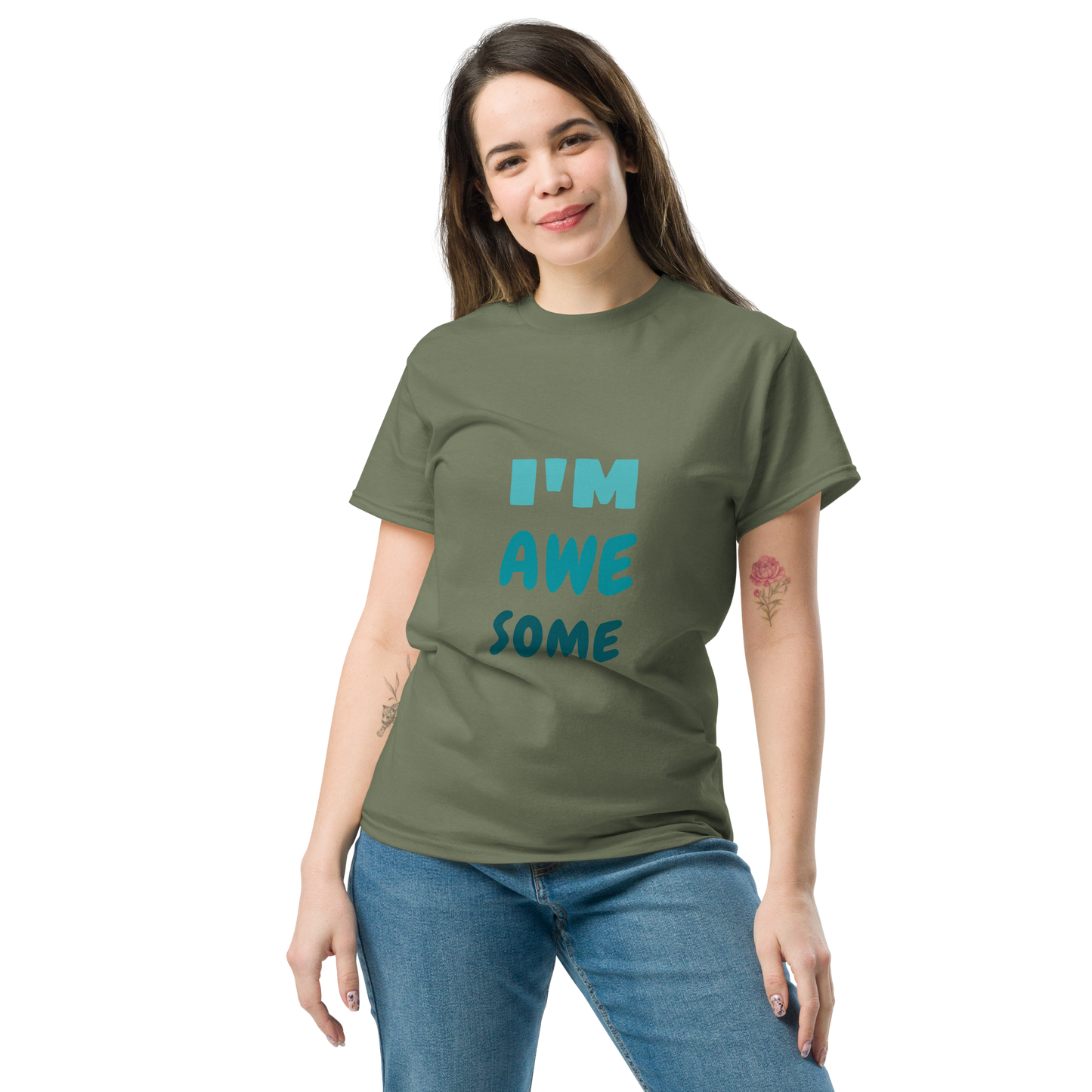 Unisex classic motivational tees