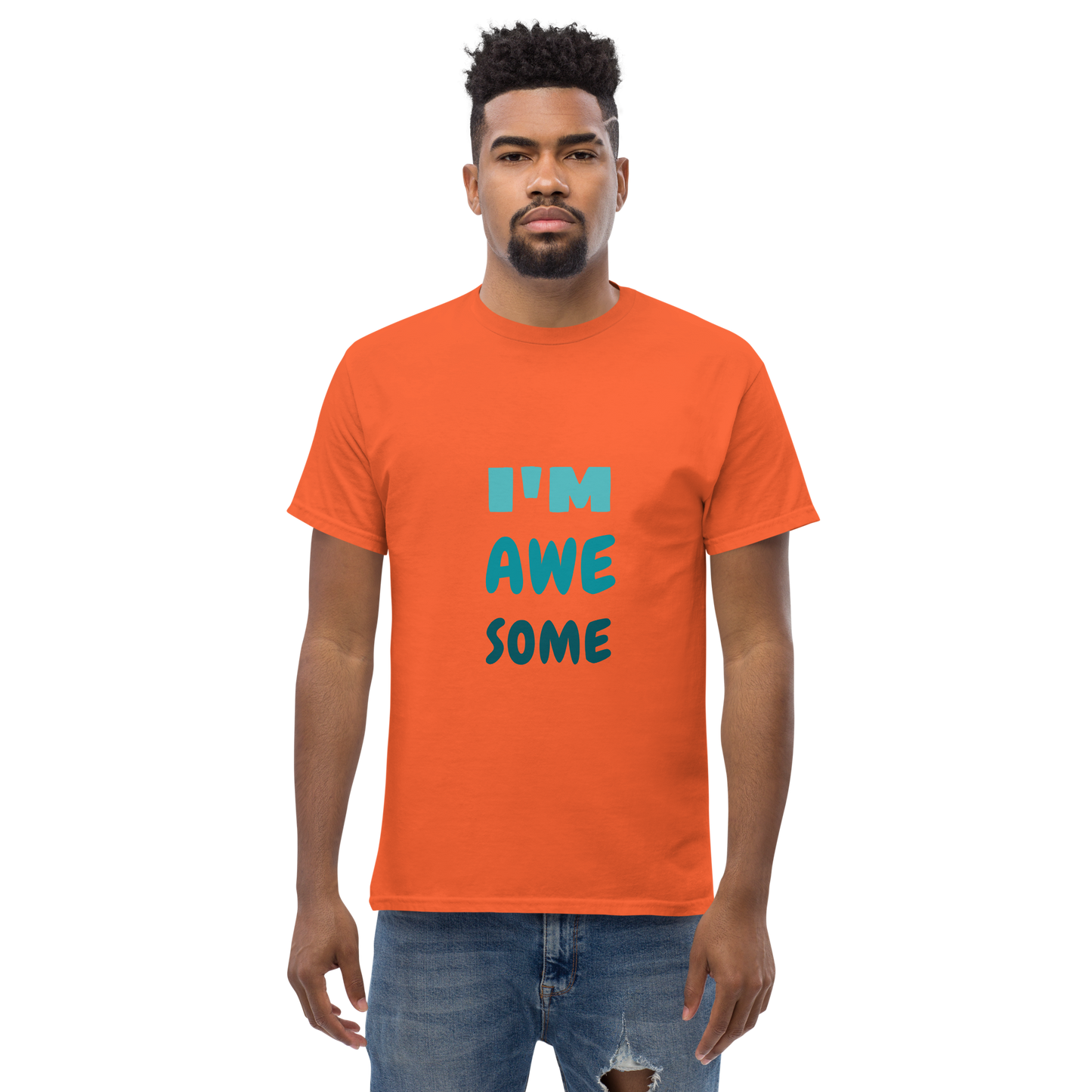 Unisex classic motivational tees