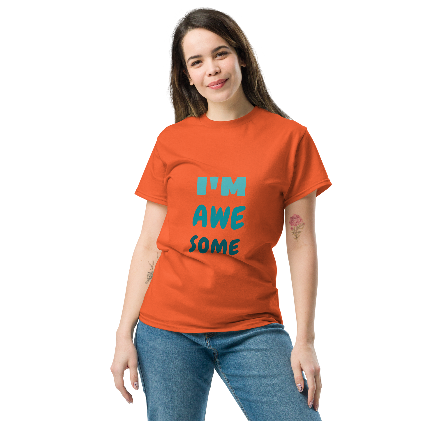 Unisex classic motivational tees