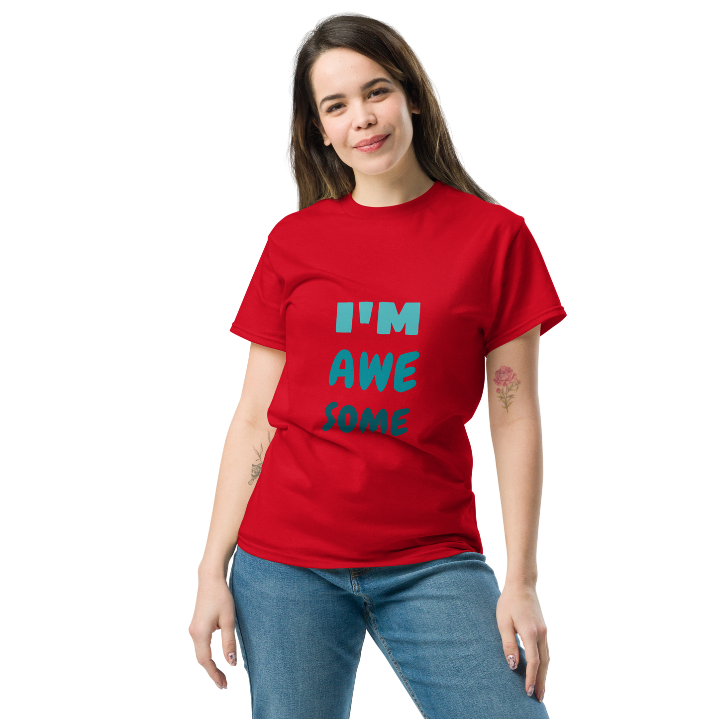 Unisex classic motivational tees