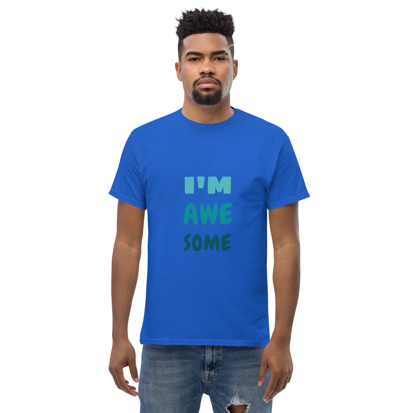 Unisex classic motivational tees