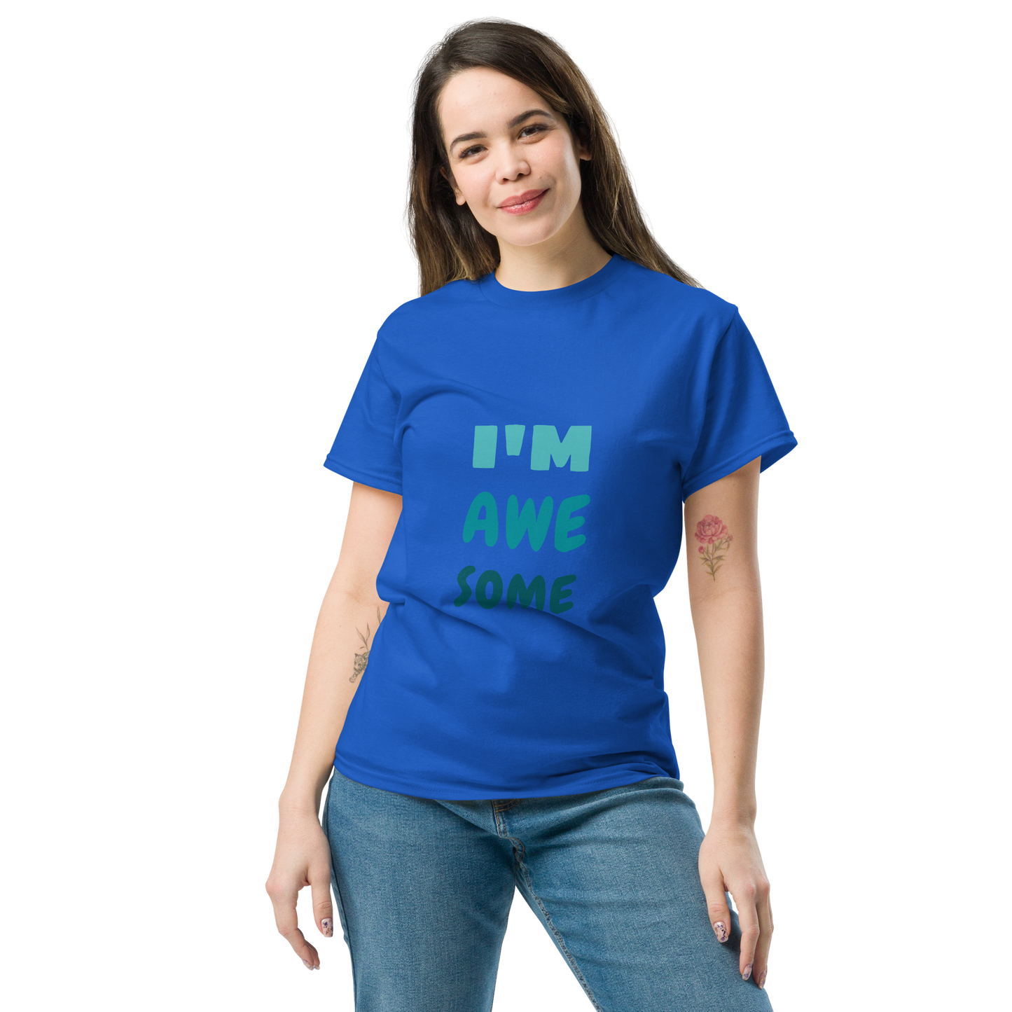 Unisex classic motivational tees