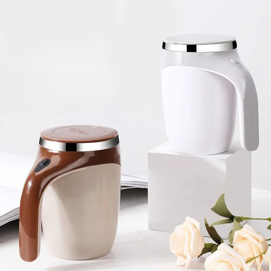 AUTOMATIC STIRRING COFFEE MUG