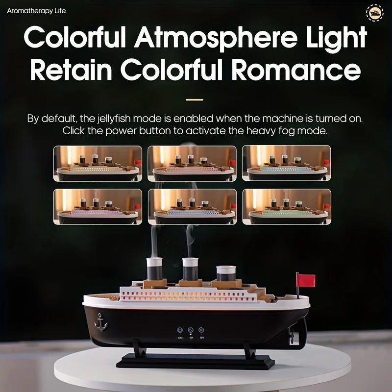 Titanic Ship Model Air Humidifier 250ml