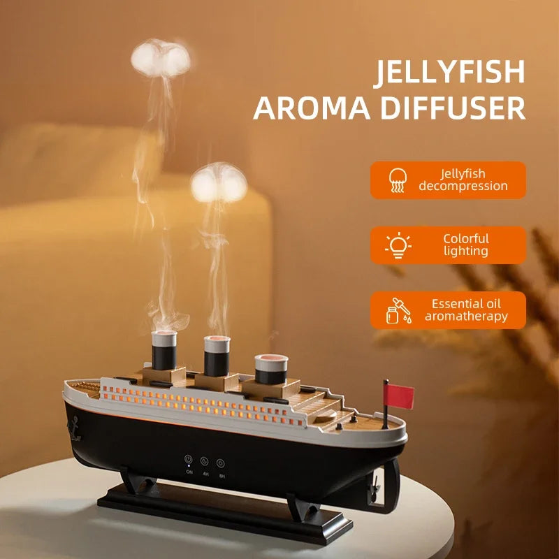 Titanic Ship Model Air Humidifier 250ml