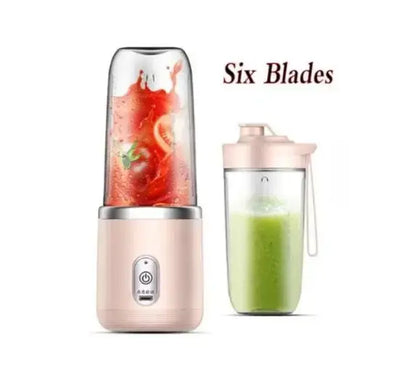 PORTABLE BLENDER WITH MULTIFUNCTIONAL 6 BLADES