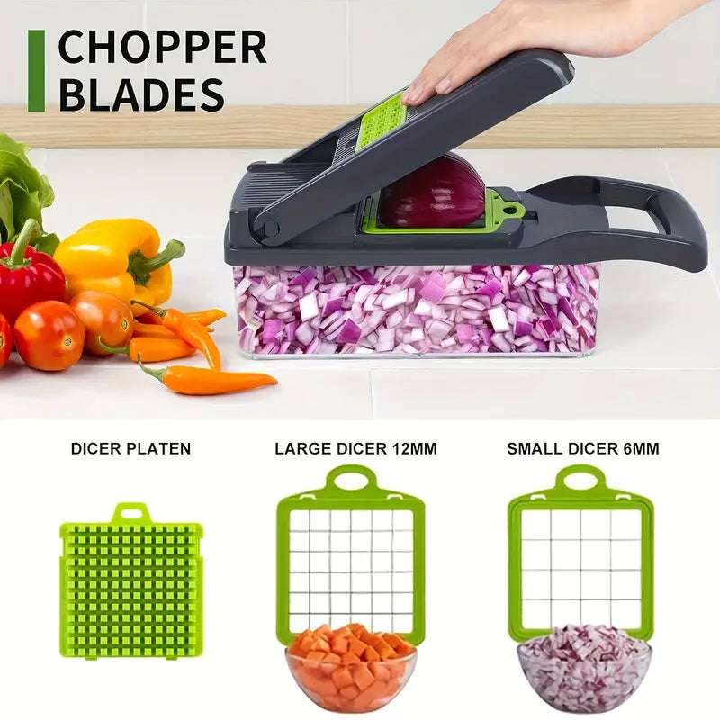Multifunctional Vegetable Chopper [16-in-1]