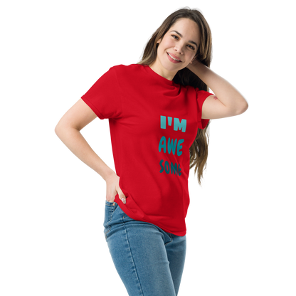 Unisex classic motivational tees